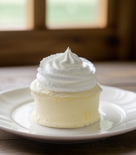 Mock Whipped Cream Frosting recipe image