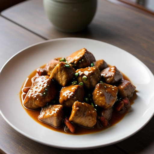 Modified General Tso's Chicken recipe image