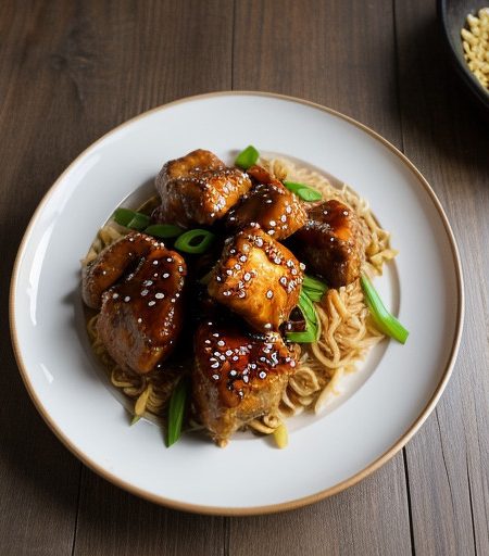 Modified General Tso's Chicken recipe image