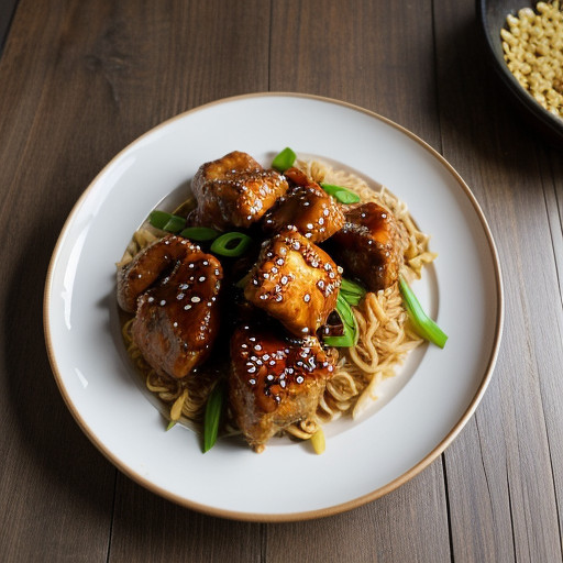 Modified General Tso's Chicken recipe image