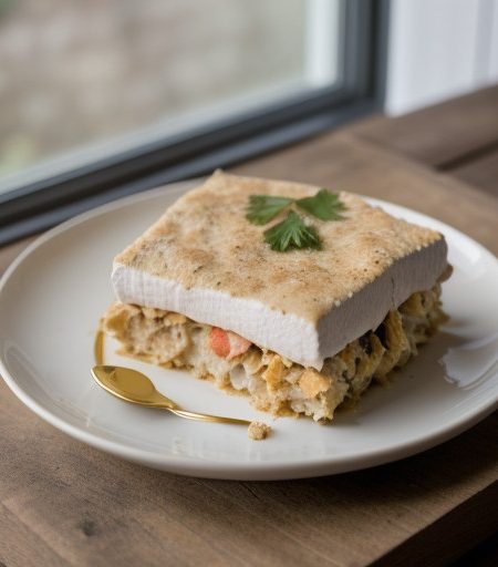 Modified King Ranch Chicken -Low Fat recipe image