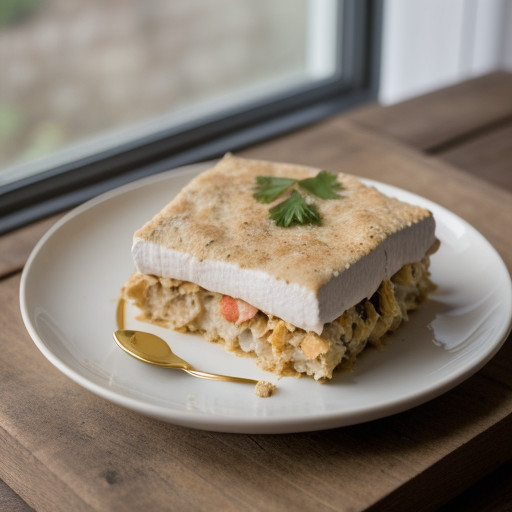 Modified King Ranch Chicken -Low Fat recipe image