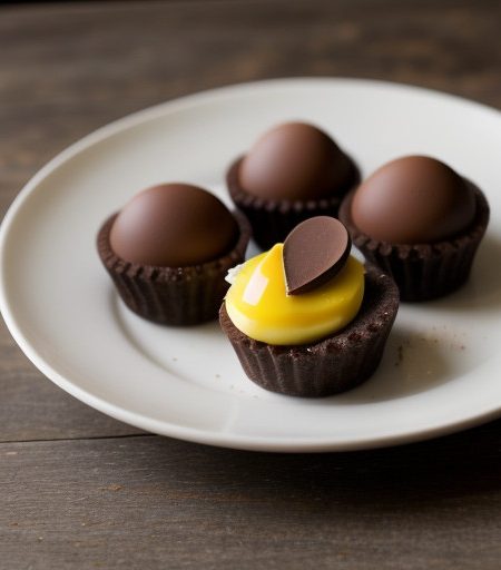 Moelleux Tièdes Et Fondants Au Chocolat Corsé recipe image