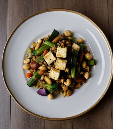 Moghul Style Mixed Vegetables With Paneer recipe image
