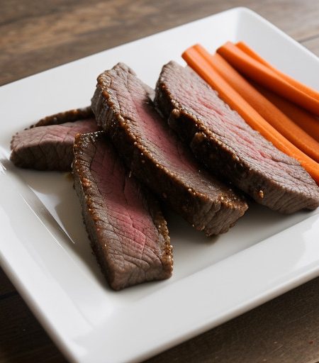 Mohren Mit Geschnetzeltern (Beef Strips & C recipe image