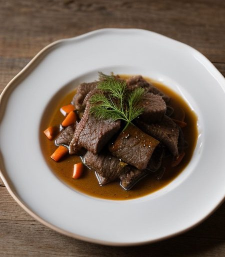 Mohren Mit Geschnetzeltern (Beef Strips and Carrots recipe image