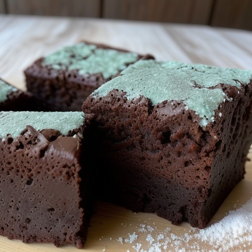 Moist and Minty Brownies recipe image