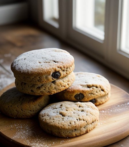 Molasses & Ginger Scones recipe image