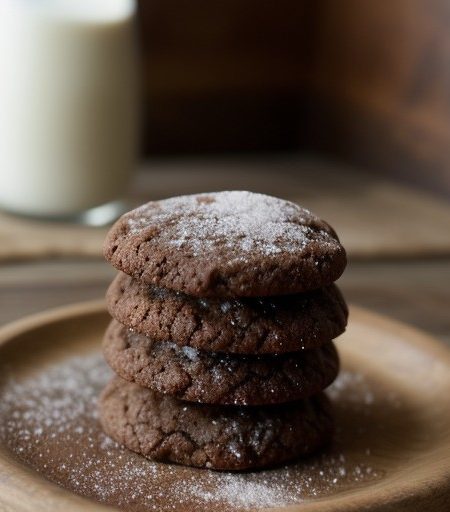 Molasses Ginger Slice and Bake Cookies recipe image