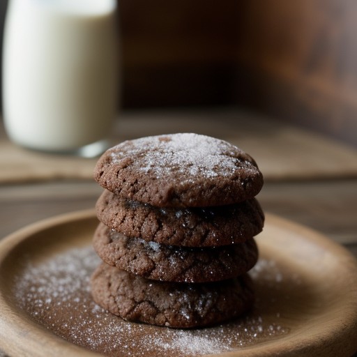 Molasses Ginger Slice and Bake Cookies recipe image