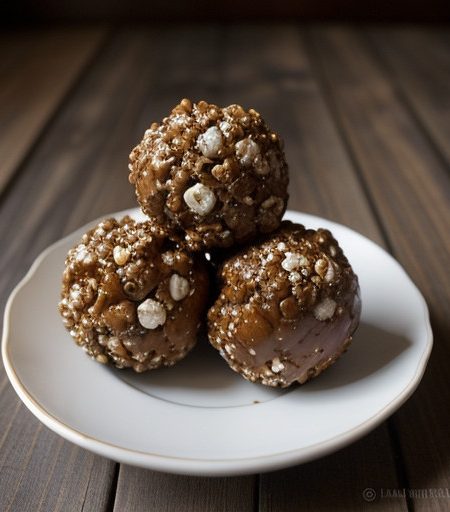 Molasses Popcorn Balls recipe image
