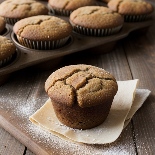 Molasses Refrigerator Muffins recipe image