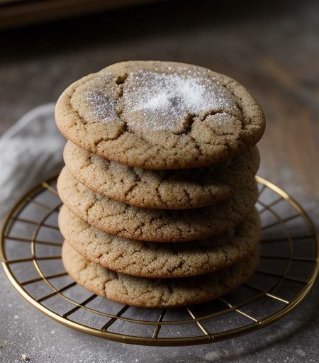Molasses Sugar Cookies recipe image