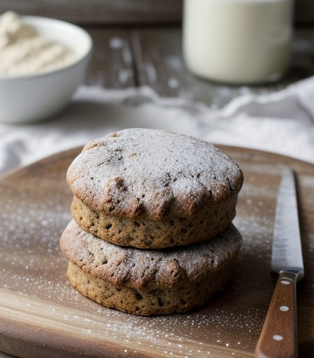 Molasses and Ginger Scones recipe image