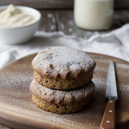 Molasses and Ginger Scones recipe image
