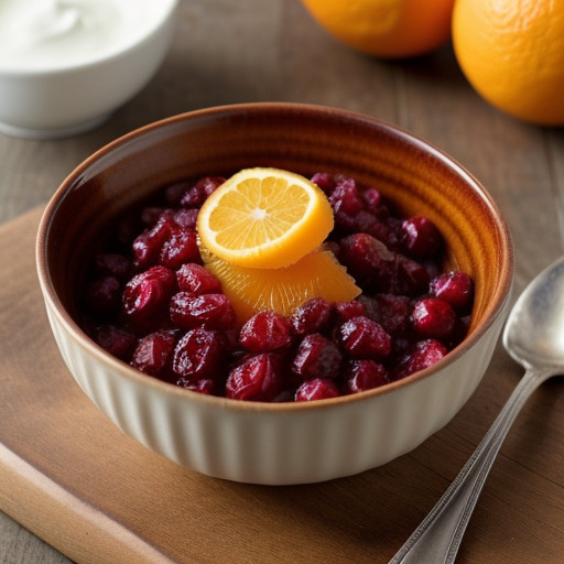 Molded Mandarin Cranberry Relish recipe image