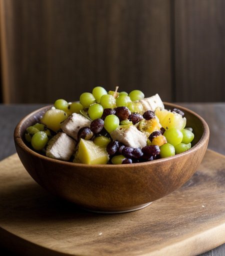 Molded Turkey-Pineapple Salad recipe image