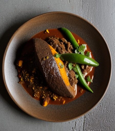 Mole Amarillo recipe image