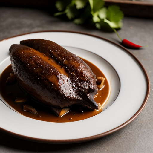 Mole De Poblano (Chocolate Chicken W/Chilli recipe image