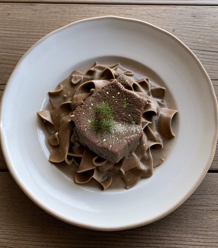 Mom's Beef Stroganoff recipe image