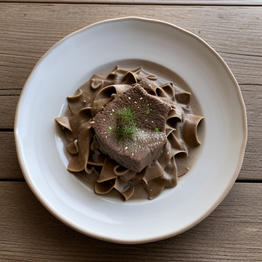 Mom's Beef Stroganoff recipe image