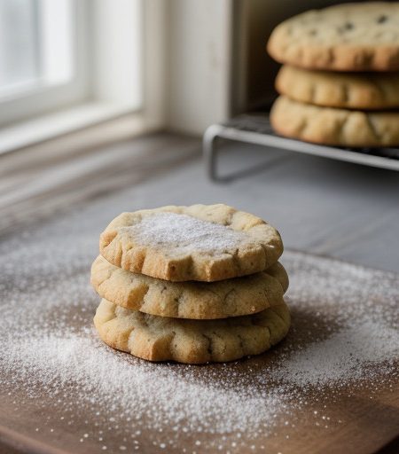 Mom's Cookie Press Shortbread recipe image