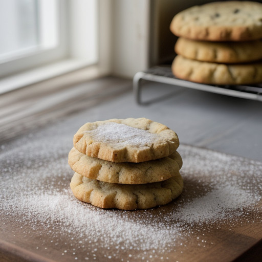 Mom's Cookie Press Shortbread recipe image