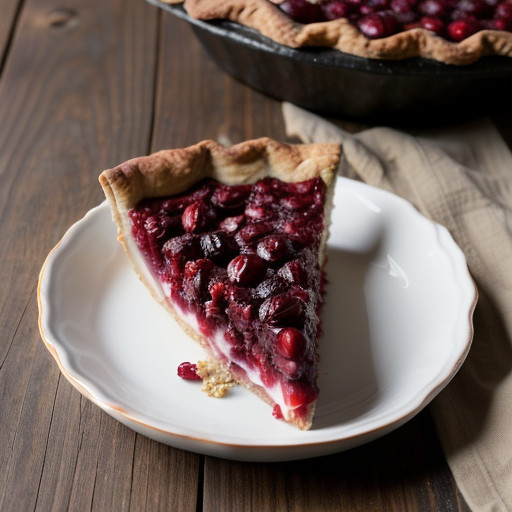 Mom's Cranberry Pie recipe image