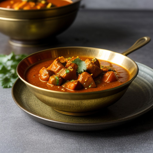 Mom's Curry Tomato Sauce recipe image