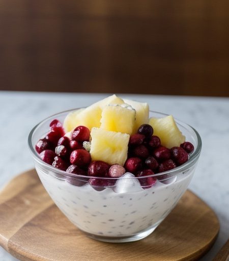 Mom's (Deter Famous Cranberry Frozen Salad recipe image