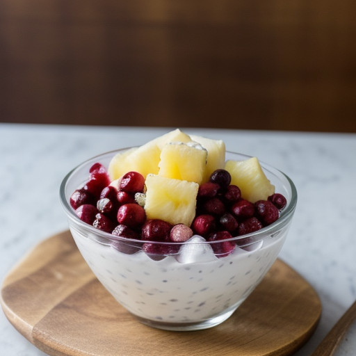 Mom's (Deter Famous Cranberry Frozen Salad recipe image