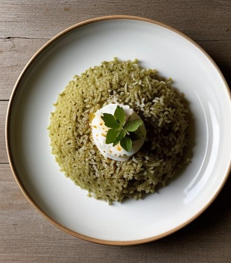 Mom's Green Rice recipe image