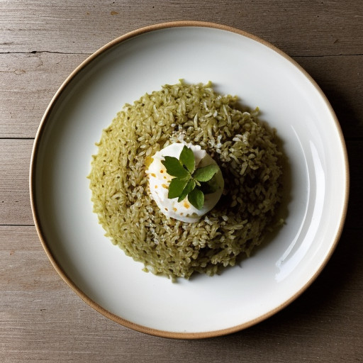 Mom's Green Rice recipe image