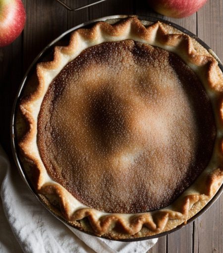 Mom's Homemade Apple Pie recipe image