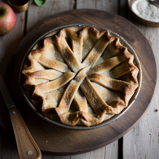 Mom's Homemade Apple Pie - From Josephine O'H recipe image
