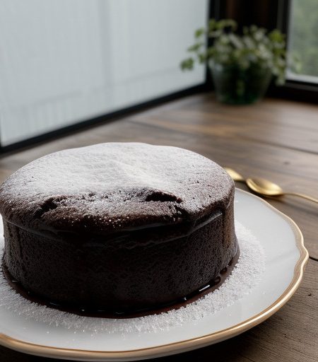Mom's Hot Fudge Pudding (Cake With Sauce. recipe image