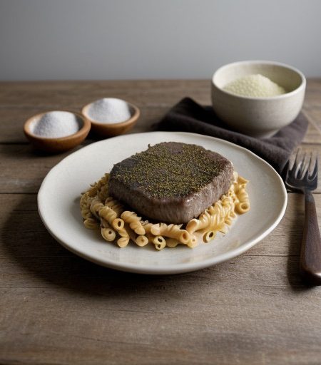 Mom's Macaroni With Steak recipe image