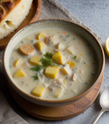 Mom's New England Fish Chowder recipe image