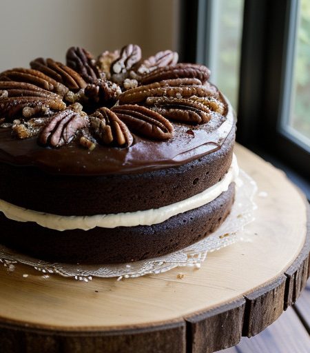 Mom's Nut & Date Cake recipe image