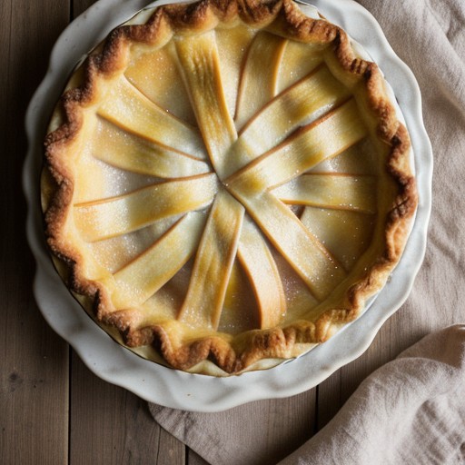 Mom's Peach Pie recipe image