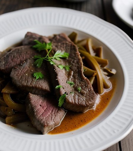 Mom's Pepper Steak recipe image