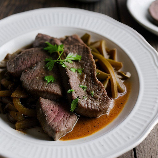 Mom's Pepper Steak recipe image