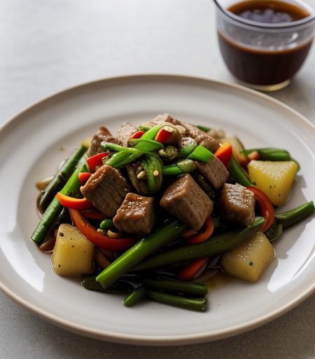 Mom's Stir Fry Sweet & Sour Pork recipe image