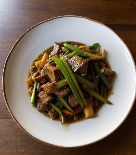 Mom's Stir Fry Sweet and Sour Pork recipe image