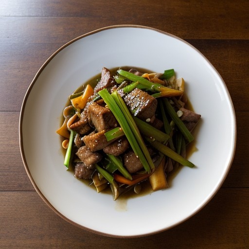 Mom's Stir Fry Sweet and Sour Pork recipe image