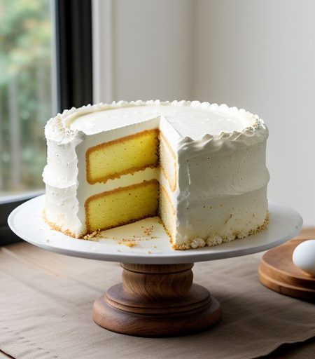 Mom's Two Egg Cake recipe image