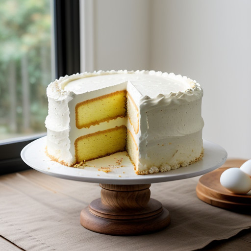 Mom's Two Egg Cake recipe image