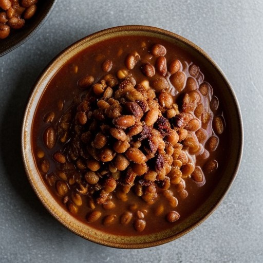 Monica's Apple-Raisin Baked Beans recipe image