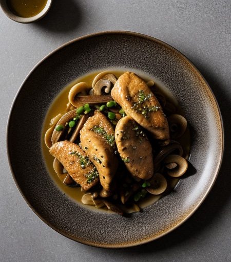 Moo Goo Gai Pan (Stir-Fried Chicken & Mushr recipe image