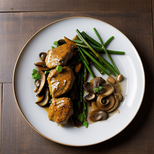 Moo Goo Gai Pan (Stir-Fried Chicken & Mushroo recipe image